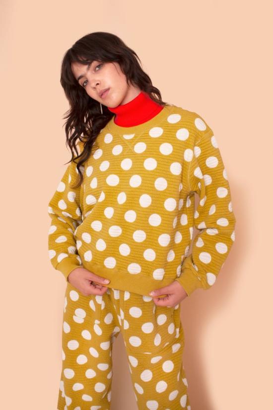  L.F.Markey 터틀넥 Thierry 스웨트셔츠 샤르트뢰즈