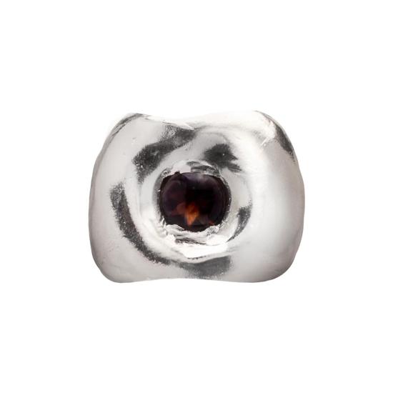  시무에로 반지 모마 링 스모키 쿼츠 - SIMUERO