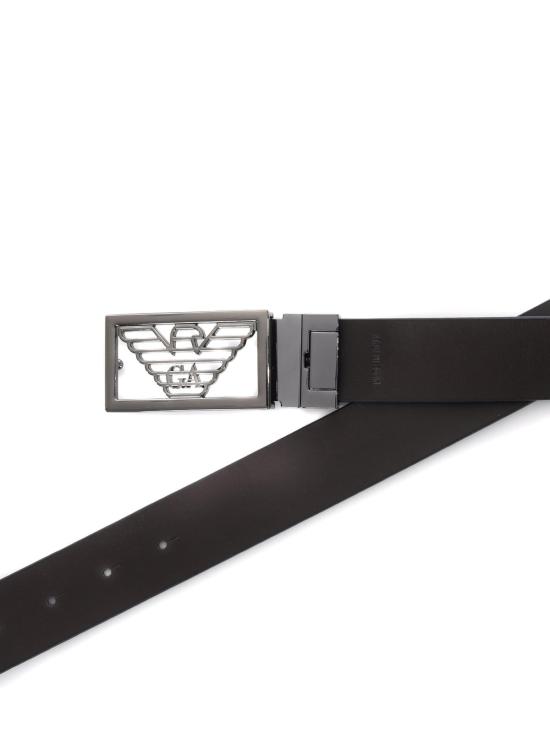  엠포리오 아르마니 가죽 벨트 Y4S507Y134J88272 Blue - EMPORIO ARMANI