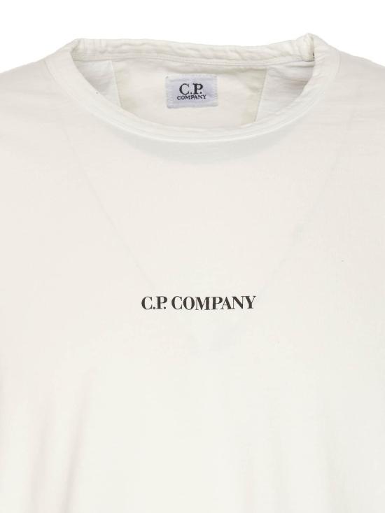  씨피 컴퍼니 반팔 티셔츠 18CMTS085A005431G103 White - C.P. COMPANY