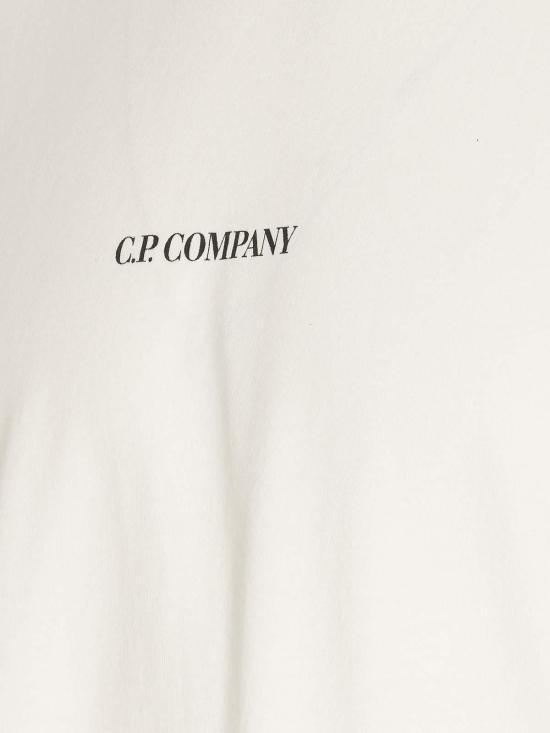  씨피 컴퍼니 반팔 티셔츠 18CMTS085A005431G103 White - C.P. COMPANY