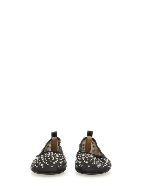 25SS 토리버치 플랫 슈즈 162066001 Black - TORY BURCH