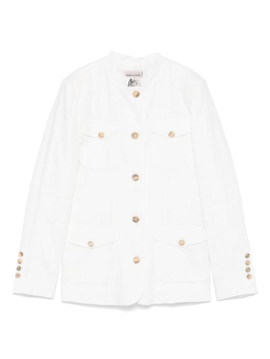 25SS 세미쿠튀르 자켓 S5SN40 A10 0 White