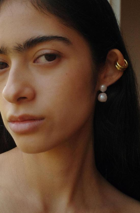  엘리우 이어링 더블 레지나 커프