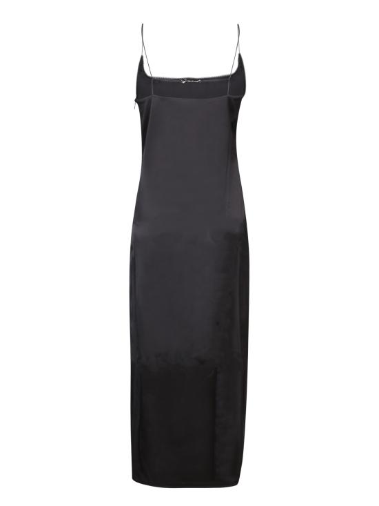  자크뮈스 미디 원피스 241DR100 1000 990 Black - JACQUEMUS