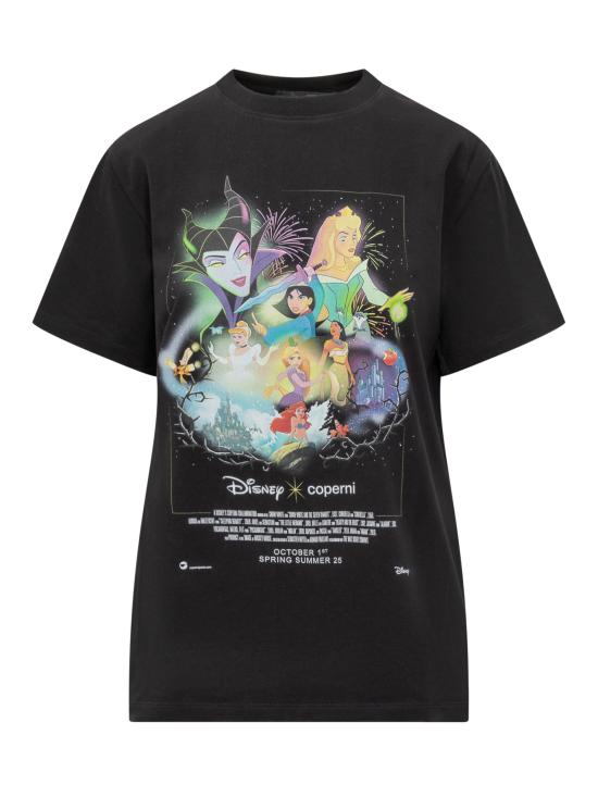 25SS 디즈니 X 코페르니 반팔 티셔츠 DJS03F5028C BLK BLACK