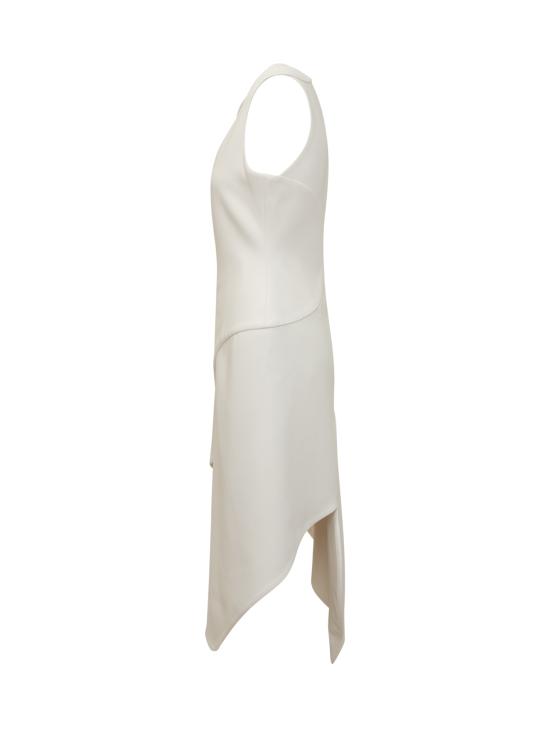 25SS 살바토레 페라가모 미디 원피스 13G865 0223179 MASCARPONE - SALVATORE FERRAGAMO