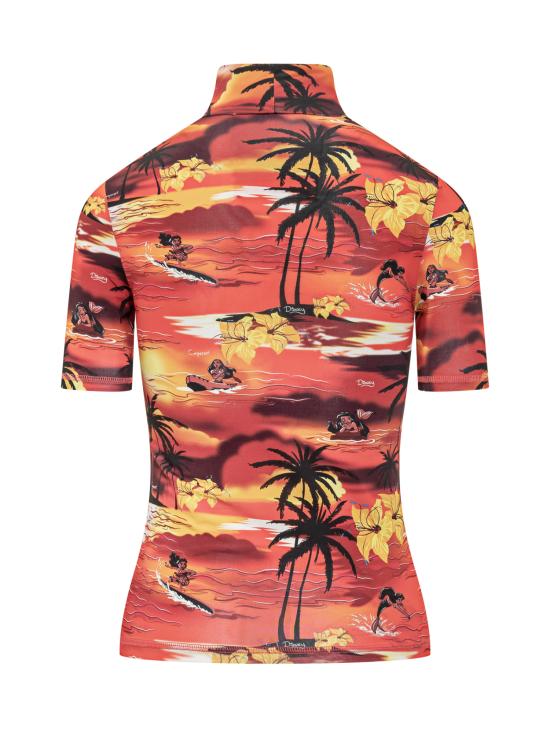 25SS 디즈니 X 코페르니 반팔 티셔츠 DJS20BISF5032 PRIRED RED TROPICAL - DISNEY X COPERNI