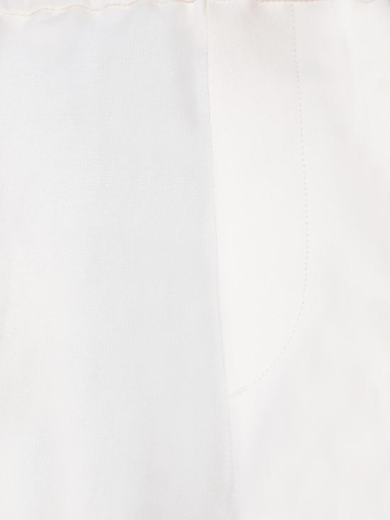  버버리 스트레이트 팬츠 8088801 A3357 White - BURBERRY