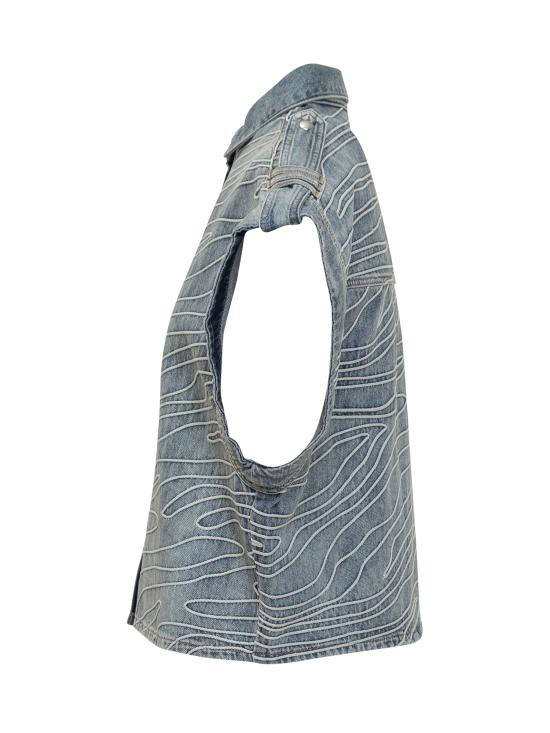 25SS 이로 데님 셔츠 25SWM100VALENTINA BLV0925S ICE BLUE - IRO