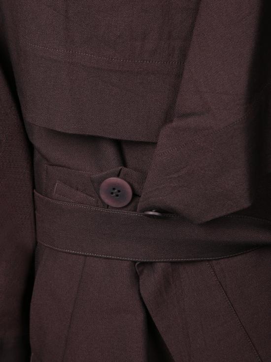 25FW 이세이 미야케 코트 IM48FA073 88 Bordeaux - ISSEY MIYAKE