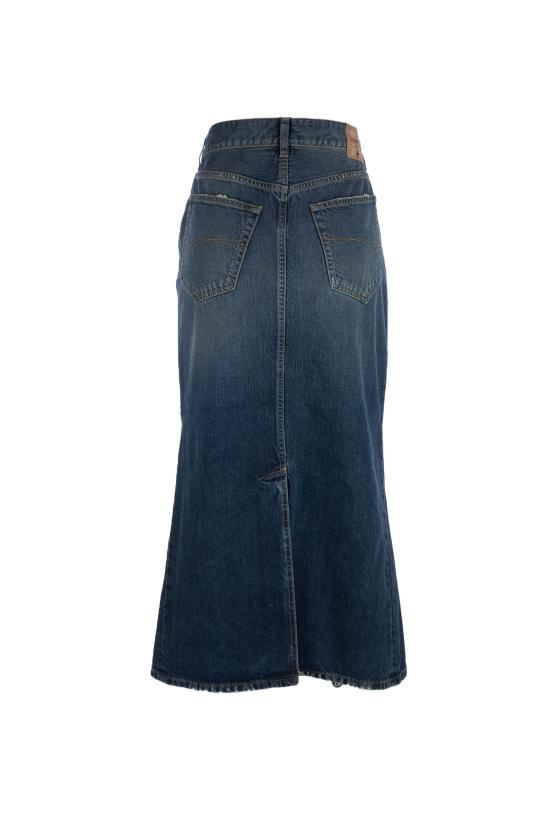 25SS 발렌시아가 데님 스커트 831715TSW71 4011 BLUE - BALENCIAGA