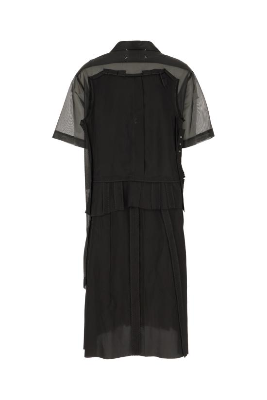 25SS 마르지엘라 미디 원피스 S51DD0027MTJ020 900 BLACK - MAISON MARGIELA