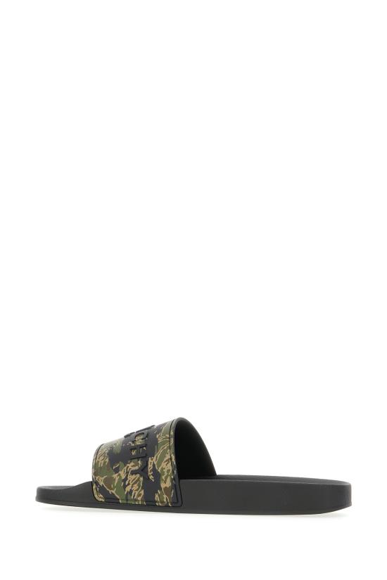 25SS 지방시 뮬/슬리퍼 BH301TH1UU 016 BLACK KHAKI - GIVENCHY