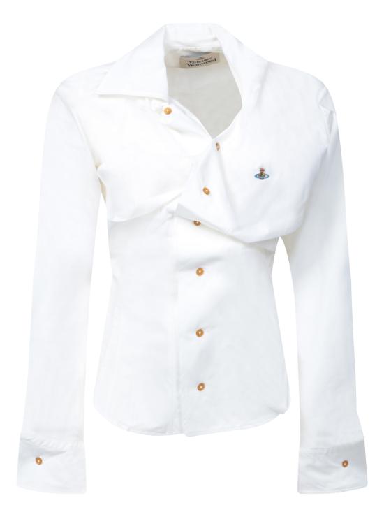 25FW 비비안웨스트우드 블라우스 1501000C W009Q A401 White