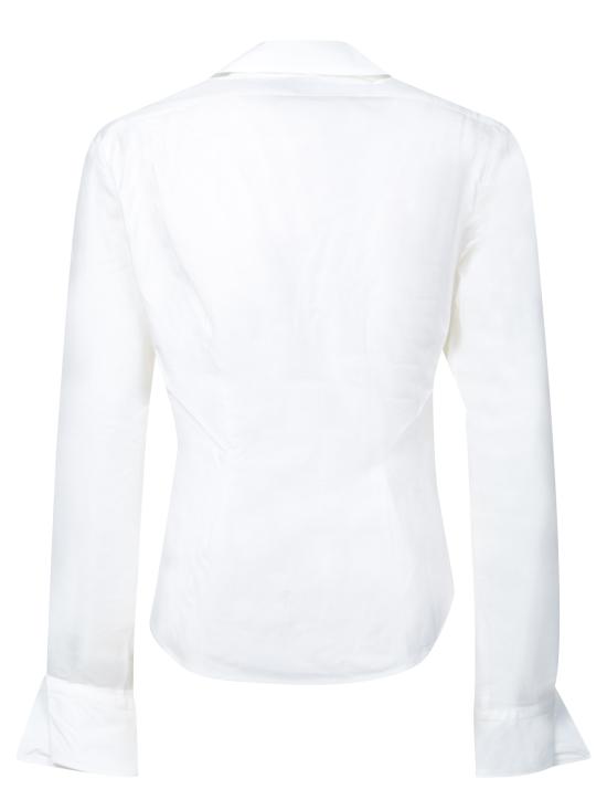 25FW 비비안웨스트우드 블라우스 1501000C W009Q A401 White - VIVIENNE WESTWOOD