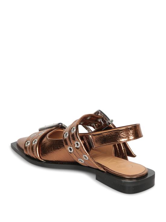 25FW 가니 힐/펌프스 S2799 046 Metallic - GANNI