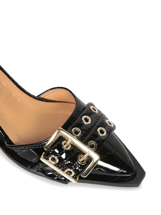 25FW 가니 힐/펌프스 S2802 099 Black - GANNI