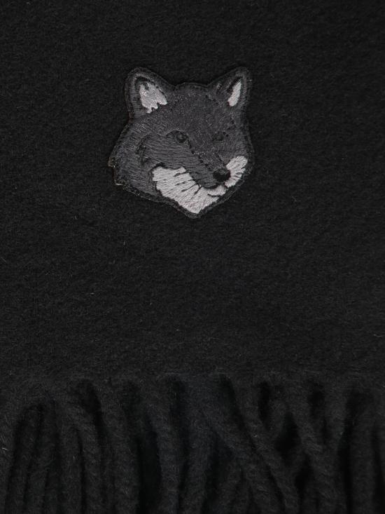 25FW 메종키츠네 머플러/스카프 MM06201 BT3004 P199 Black - MAISON KITSUNE