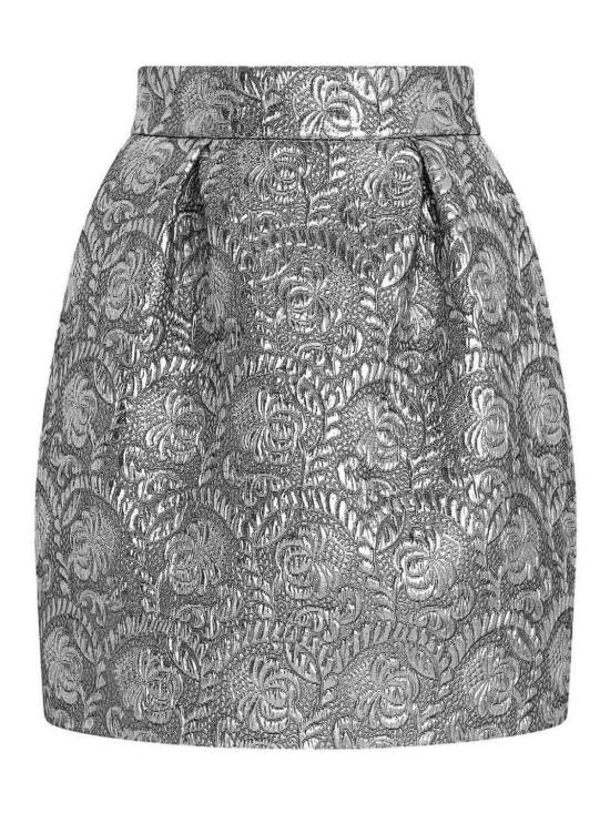  돌체앤가바나 숏 스커트 F4C1KTFJMZ3S0998 Silver