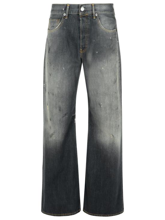 26FW 아크네 스튜디오 루즈 핏 진 2021M B00393 900 BLACK DOM