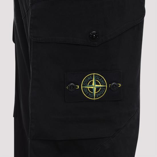 25SS 스톤 아일랜드 스트레이트 팬츠 K1S153100339S0012V0029 BLACK DOM - STONE ISLAND