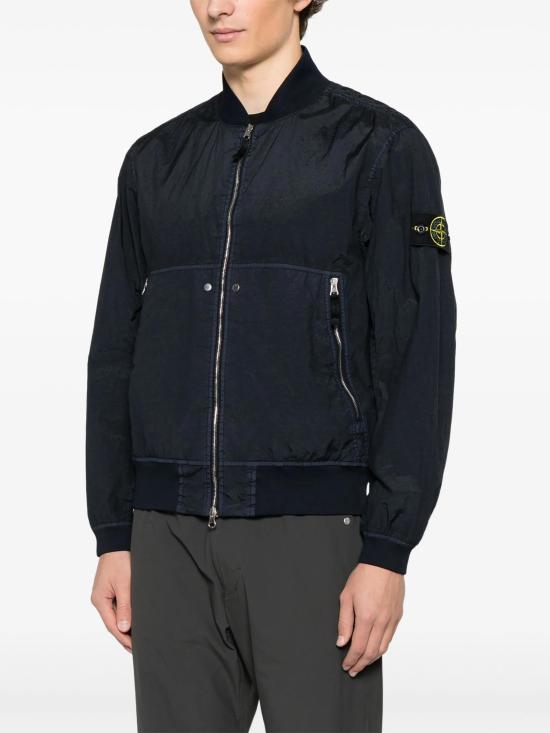 25SS 스톤 아일랜드 봄버 자켓 K1S154100019S0020V0020 NAVY DOM - STONE ISLAND