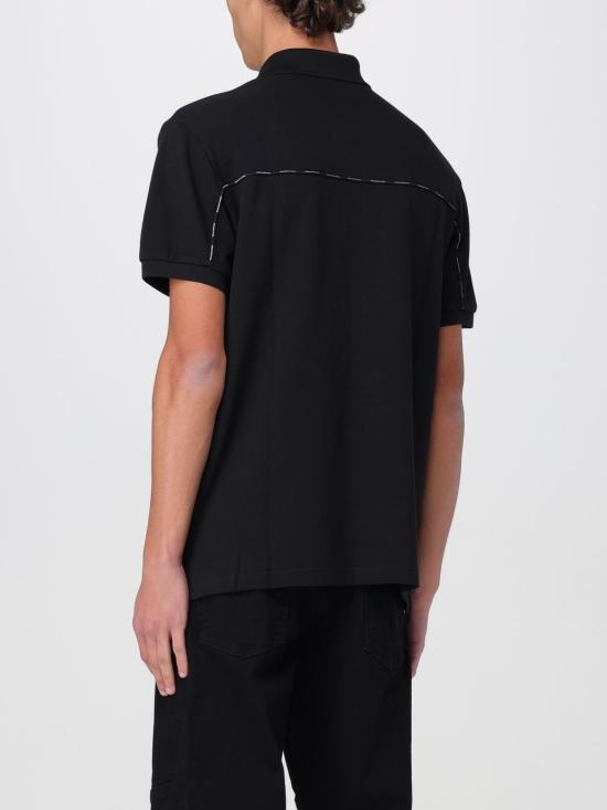 25SS 베르사체 폴로 티셔츠 78GAG623J0003899 BLACK DOM - VERSACE