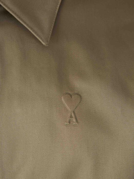 25SS 아미 ADC 코튼 새틴 지퍼 자켓  HJK040CO0103375 LAUREL DOM - AMI