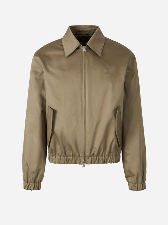 25SS 아미 ADC 코튼 새틴 지퍼 자켓  HJK040CO0103375 LAUREL DOM