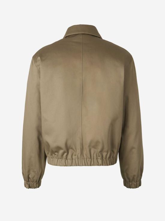 25SS 아미 ADC 코튼 새틴 지퍼 자켓  HJK040CO0103375 LAUREL DOM - AMI