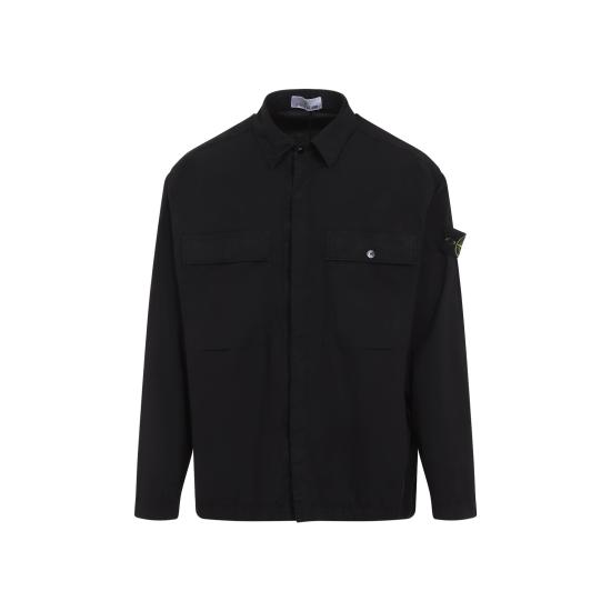 25SS 스톤 아일랜드 긴팔 셔츠 K1S151200015S0003V0029 BLACK DOM - STONE ISLAND