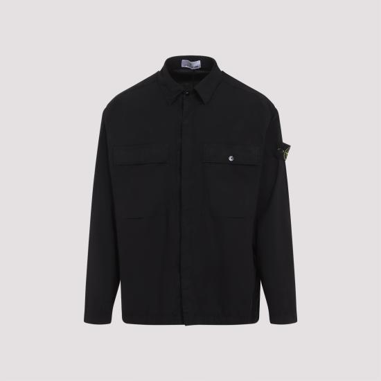 25SS 스톤 아일랜드 긴팔 셔츠 K1S151200015S0003V0029 BLACK DOM - STONE ISLAND