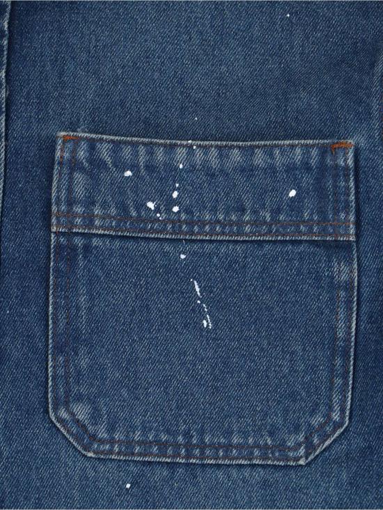 25SS 아페쎄 데님 셔츠 COHGLH02709IAL INDIGO DOM - A.P.C.