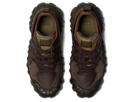  오니츠카타이거 덴티그레 LS 스니커즈 1183B421 200 LICORICE BROWN DOM - ONITSUKA TIGER