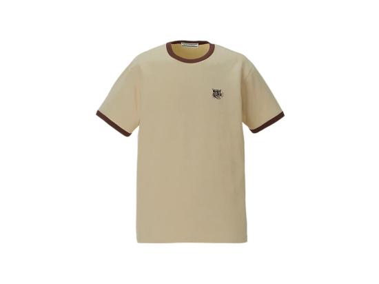  오니츠카타이거 반팔 티셔츠 2183B199 250 BEIGE BROWN DOM