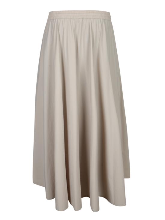 25SS 에르노 롱 스커트 GN000007D 12431SZ 1982 Beige - HERNO