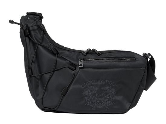  오니츠카타이거 벨트백 3183A881 004 BLACK BLACK DOM