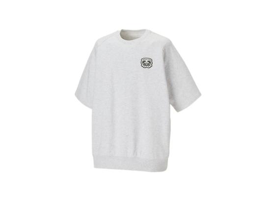  오니츠카타이거 반팔 티셔츠 2183B530 020 HEATHER GREY DOM