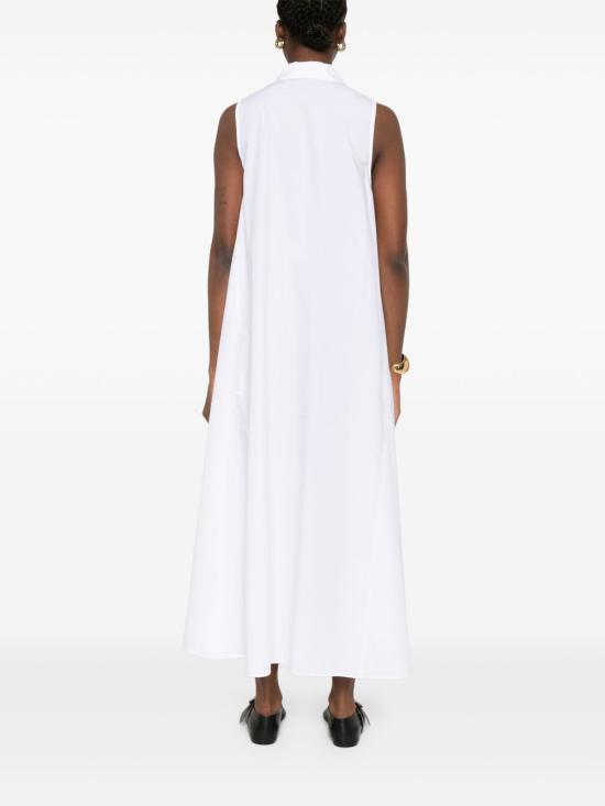 25SS 엠포리오 아르마니 미디 원피스 EW000768AF10010U0002 WHITE - EMPORIO ARMANI