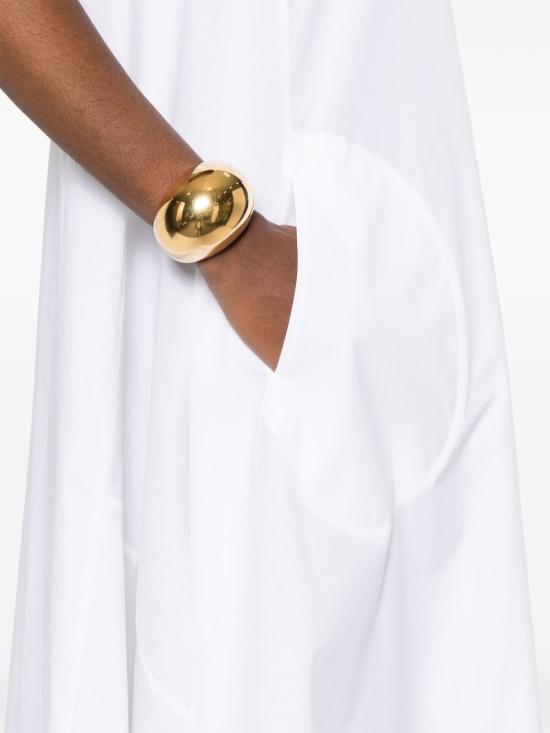 25SS 엠포리오 아르마니 미디 원피스 EW000768AF10010U0002 WHITE - EMPORIO ARMANI