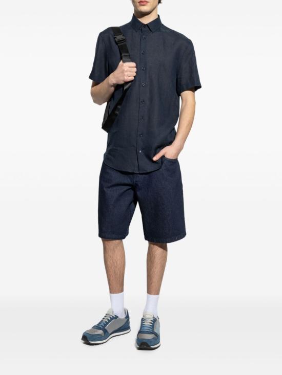 25SS 엠포리오 아르마니 데님 숏팬츠 EM001723 BLUE - EMPORIO ARMANI