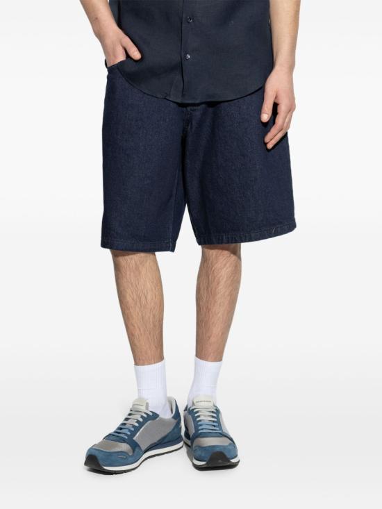 25SS 엠포리오 아르마니 데님 숏팬츠 EM001723 BLUE - EMPORIO ARMANI