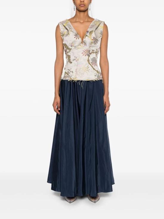 25SS 파로쉬 롱 스커트 D621140PIMPY 012 BLUE - PAROSH