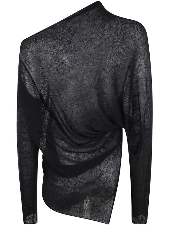 25SS 파로쉬 스웨터 D540873BABYLON 013 BLACK - PAROSH