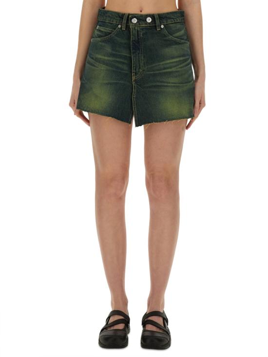 25SS 아워레가시 데님 스커트 W2255CSA MALIBUSANDWASH GREEN