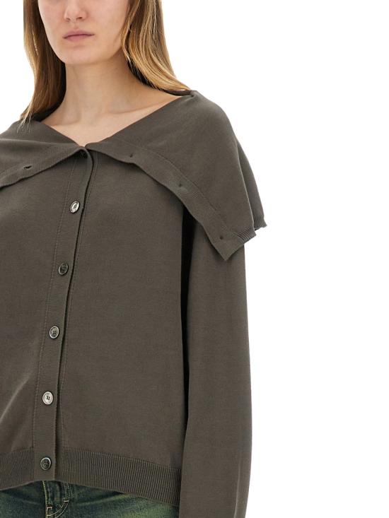 25SS 아워레가시 가디건 W2253OF FOGCLEANCOTTON CHARCOAL - OUR LEGACY