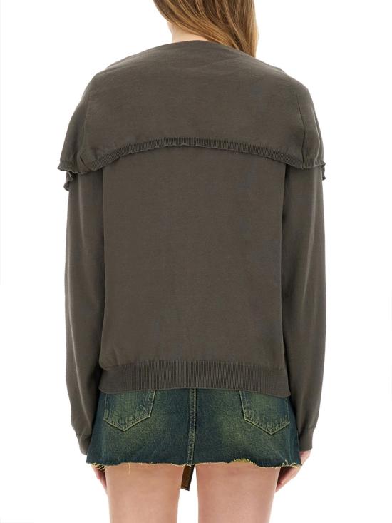 25SS 아워레가시 가디건 W2253OF FOGCLEANCOTTON CHARCOAL - OUR LEGACY