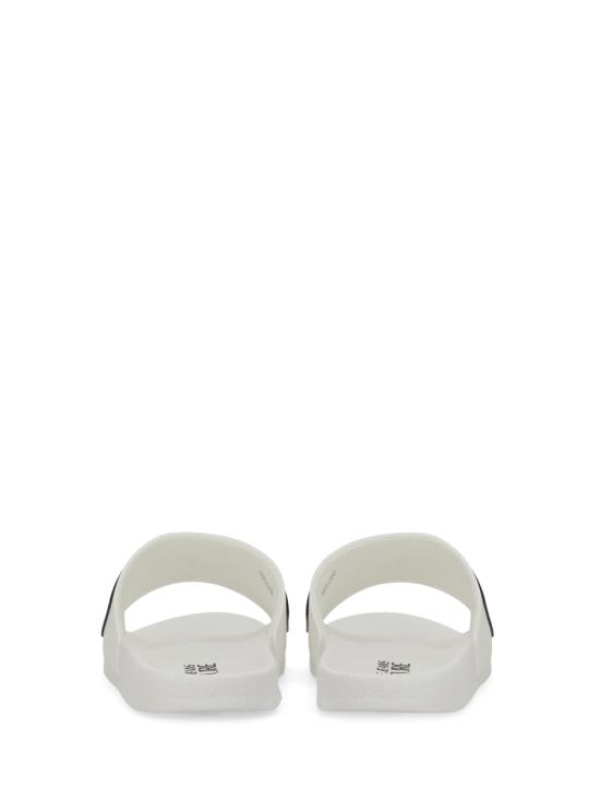 25SS 베르사체 뮬/슬리퍼 78YA3SQ3 ZSC22003 WHITE - VERSACE