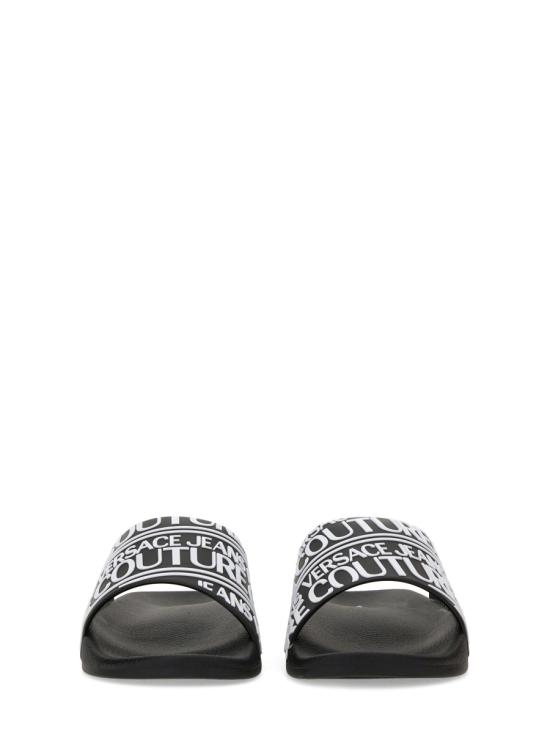 25SS 베르사체 뮬/슬리퍼 78YA3SQ1 71352899 BLACK - VERSACE